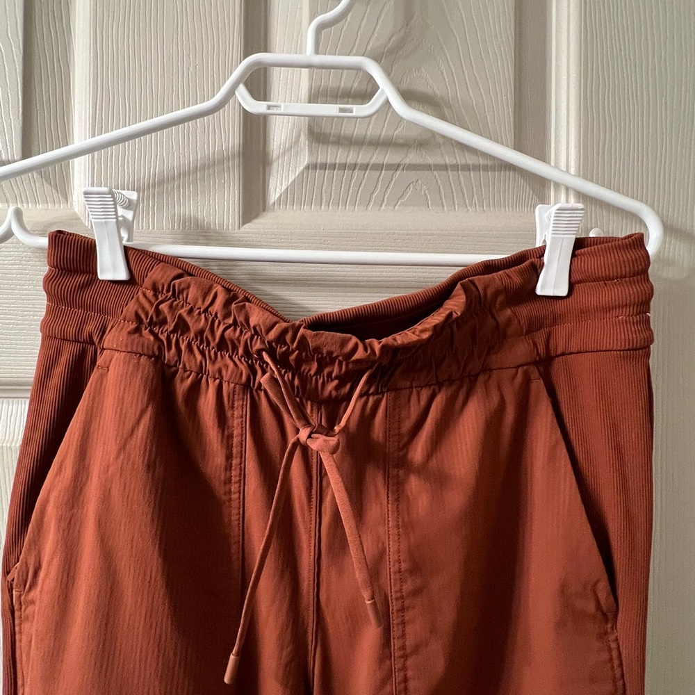 Rust Orange Jogger Pants - Picture 3 of 6